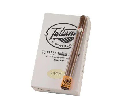 Tatiana Glass Tube TUBE COGNAC