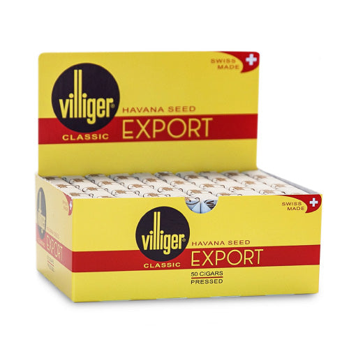 Villiger EXPORT NATURAL BOX 50 (Yellow)