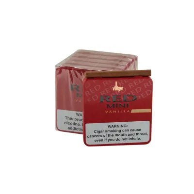 Villiger MINI RED VANILLA FILTER TINS