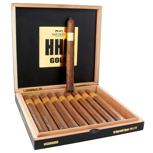 Nat Cicco - HHB HHB HABANO GOLD CHURCHILL BOX