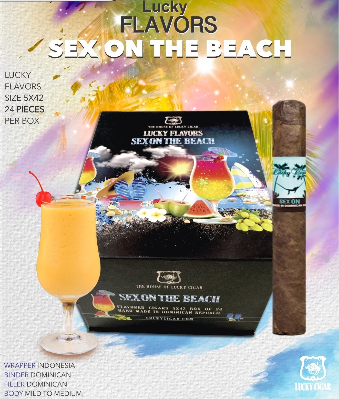 The House of Lucky Cigar SEX ON THE BEACH