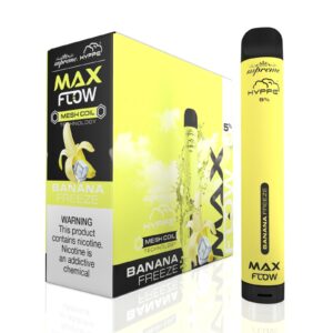 HYPPE MAX FLOW 2000 Puff 10 Per Pack BANANA FREEZE