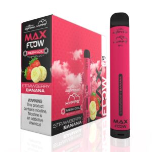 HYPPE MAX FLOW 2000 Puff 10 Per Pack Strawberry Banana