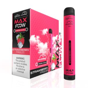 HYPPE MAX FLOW 2000 Puff 10 Per Pack Strawberry Freeze