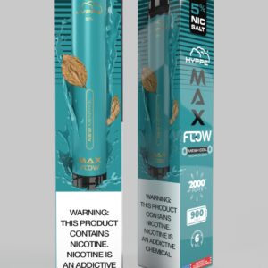 HYPPE MAX FLOW 2000 Puff 10 Per Pack NEW MENTHOL