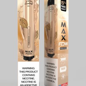 HYPPE MAX FLOW 2000 Puff 10 Per Pack TOBACCO DREAM