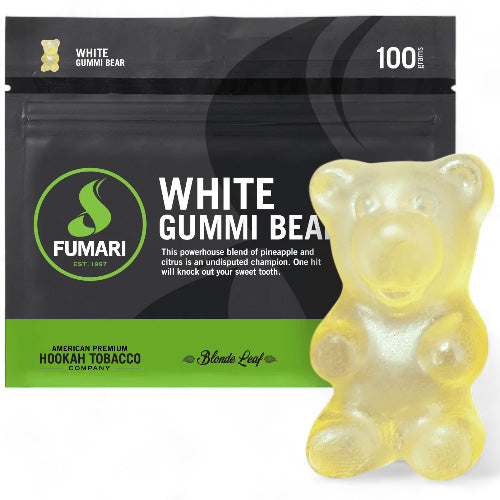 FUMARI 100gr WHITE GUMMY BEAR