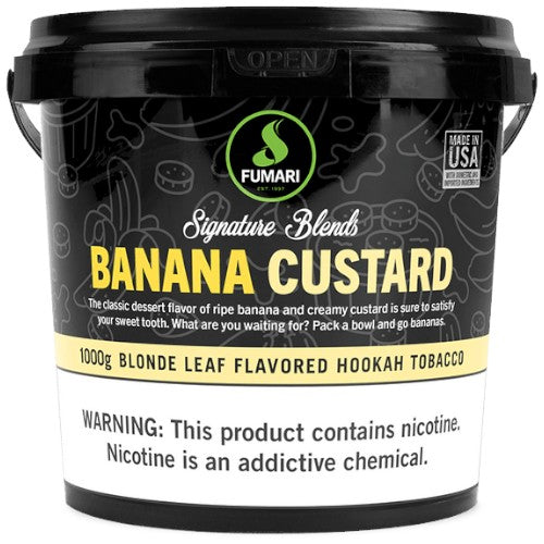 FUMARI 250gr BANANA CUSTARD