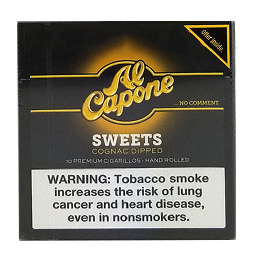 AL CAPONE Sweet Non Filter Cognac I0ct ( 100 cigars)