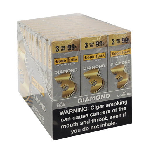 GOOD TIMES Cigarillos Diamond 3 for 0.99 (90cigars)