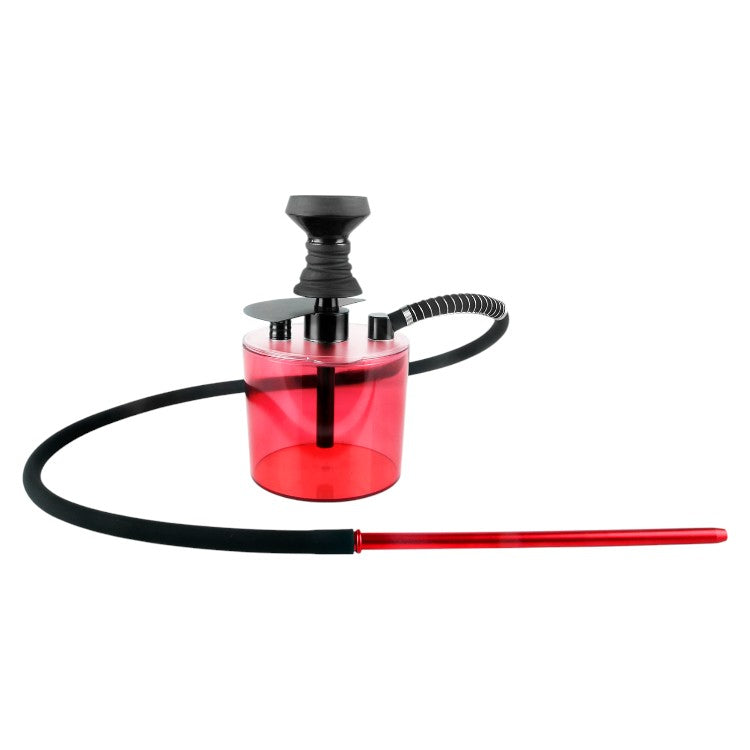 10" VIP  Hookah, 1 Hose, Color Box Red