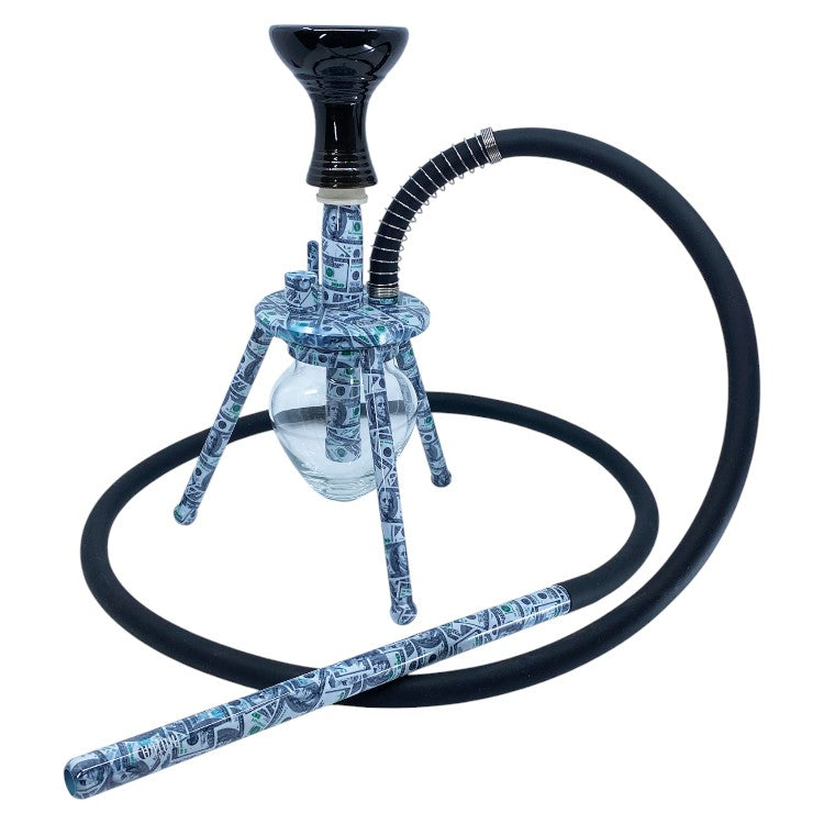 12" Amira Spider Hookah, 1 Hose, Amira Carrying Bag Ballerz