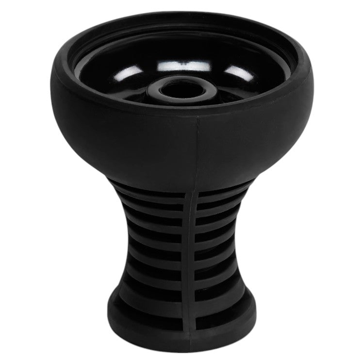 B.Y.O. Silicone Funnel Hookah Bowl Black