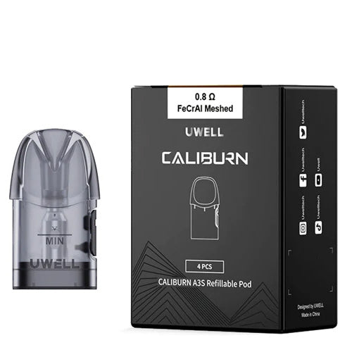 Uwell Pod+Coil Caliburn A3 (4 Pack) 0.8 ohm