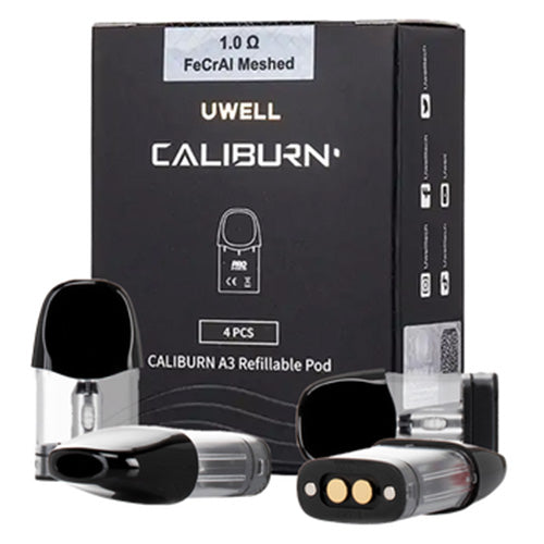 Uwell Pod+Coil Caliburn A3 (4 Pack) 1.0 ohm