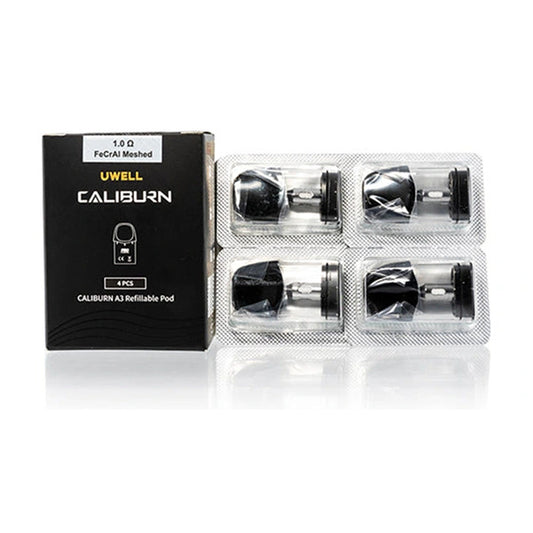 Uwell Pod+Coil Caliburn A3 (4 Pack) 1.0 ohm
