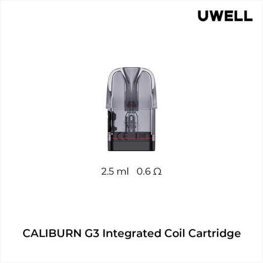 Uwell Pod+Coil Caliburn G3 (4 Pack) 2.5mL 0.6 ohm