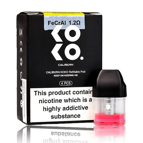 Uwell Pod+Coil Caliburn Koko (4 Pack) 1.2 ohm