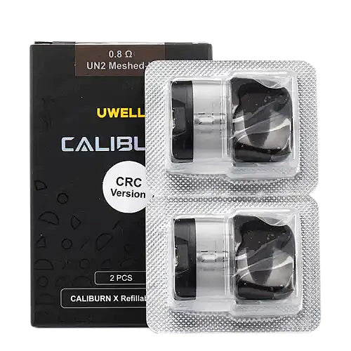 Uwell Pod+Coil Caliburn X (2 Pack) 3mL 0.8 ohm