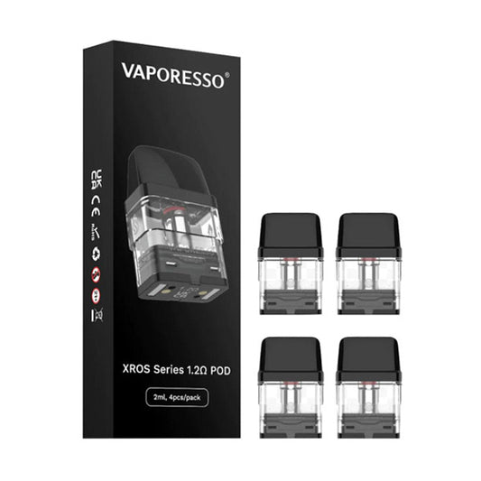 Vaporesso Pod+Coil XROS (4 Pack) 2mL Mesh 1.2 ohm