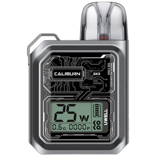 Uwell Internal Battery Kit Caliburn GK3 Silver