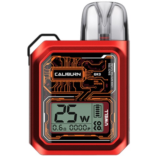 Uwell Internal Battery Kit Caliburn GK3 Red
