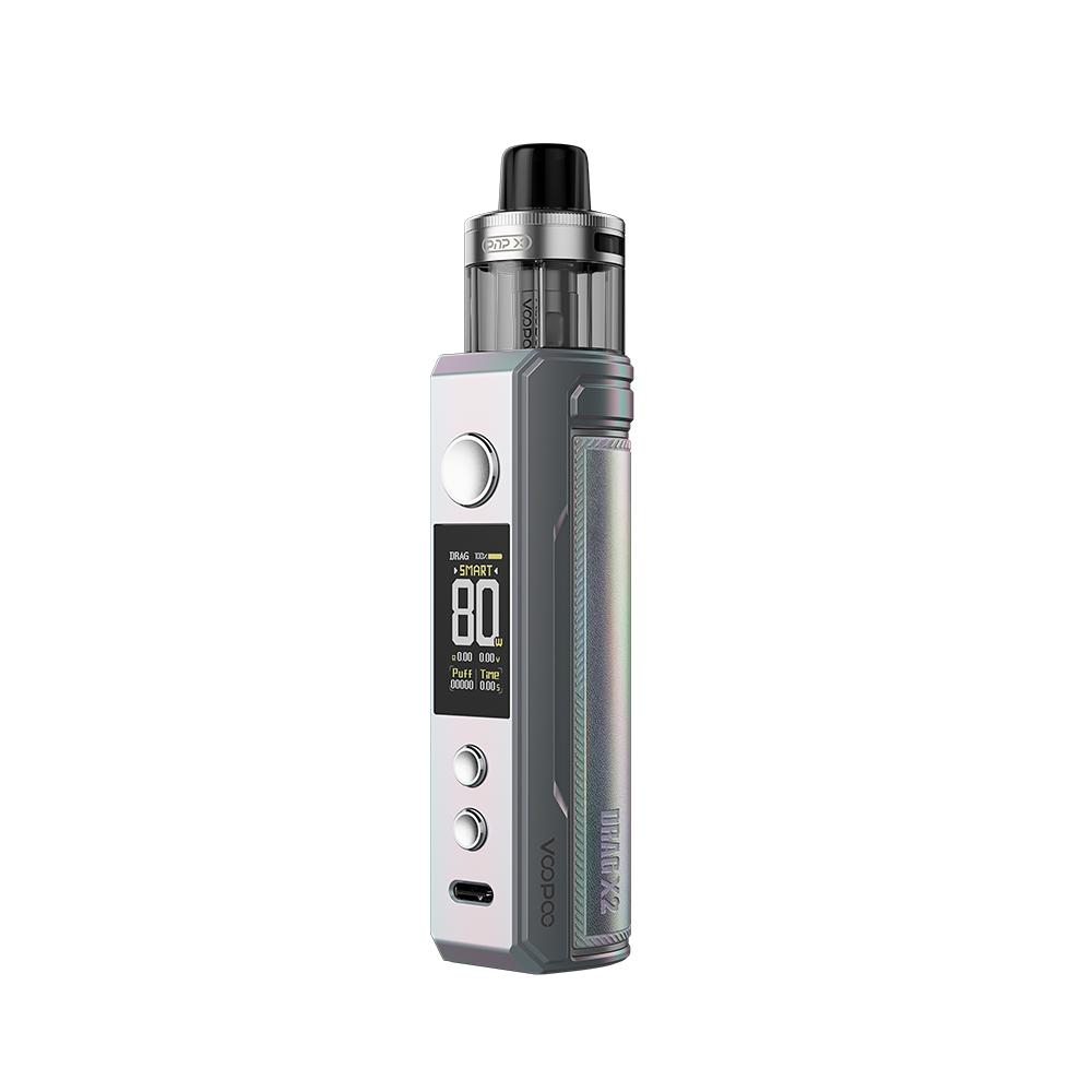 Voopoo Internal Battery Kit Drag X2 Colorful Silver