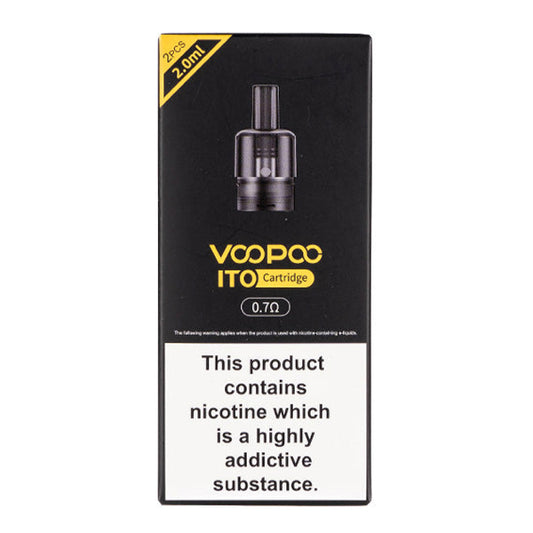 Voopoo Pod+Coil ITO (2 Pack) 0.7 ohm Black