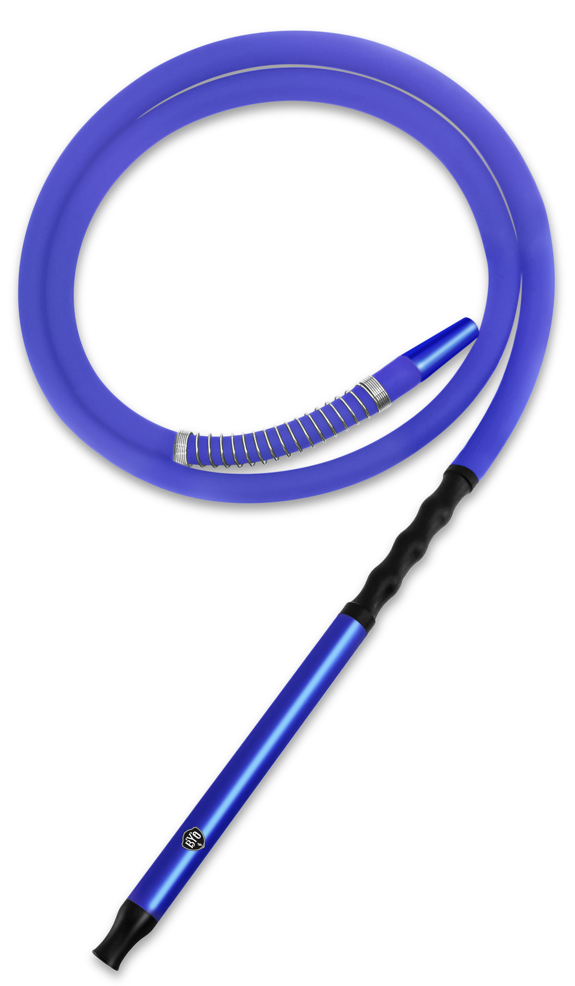 6' Silicone Hose with Color Aluminum Handle Blue