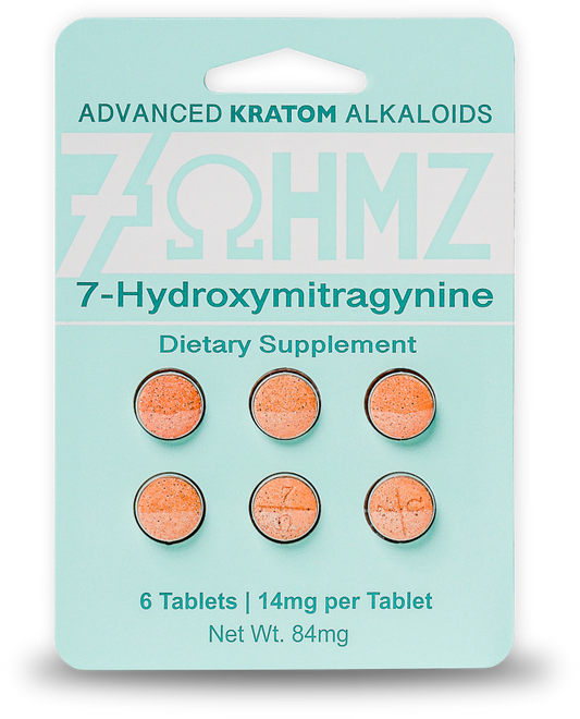 7-OHMZ Tablets & Caplets 7-Hydroxy Tablets  6-Pack