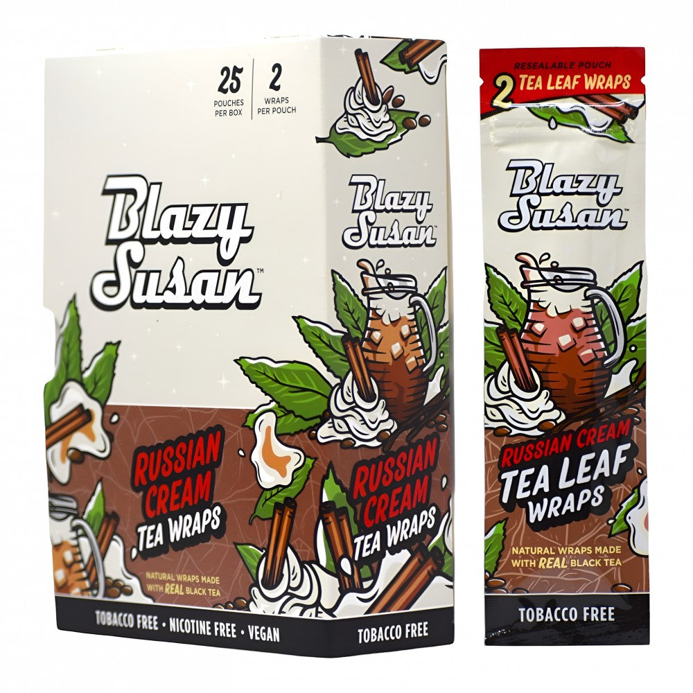 BLAZY SUSAN Wraps Tea Leaf 2-pack