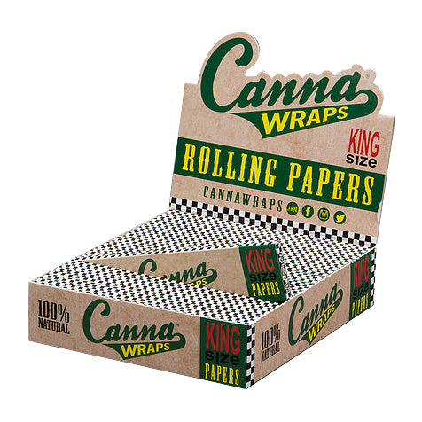 CANNA WRAPS Papers Organic  King Size