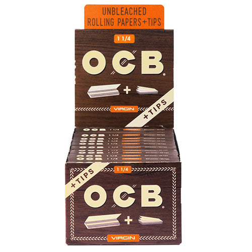 OCB Papers Virgin 11/4 Size