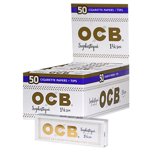 OCB Papers Sophistique Papers + Tips 11/4 Size