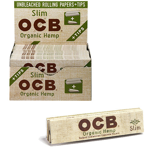 OCB Papers Organic Papers + Tips Slim Size