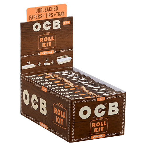 OCB Papers Virgin Papers+Tip+Tray 11/4 Size