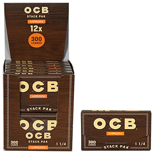 OCB Papers Virgin 11/4 Size 300's