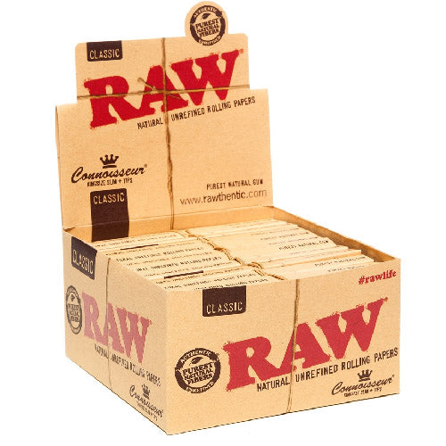 RAW Papers Classic Connoisseur Paper King Size