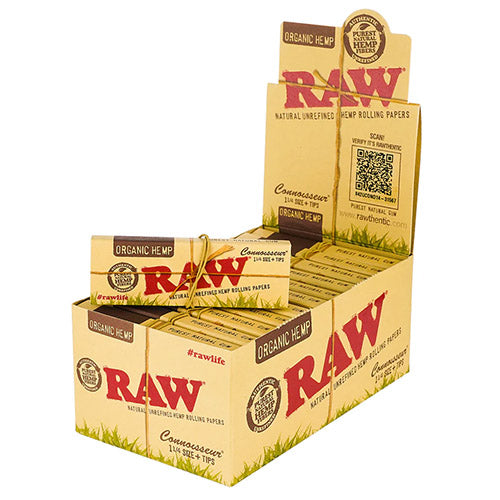 RAW Papers Organic  Connoisseur 11/4 Size
