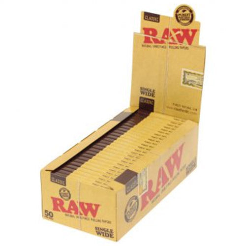 RAW Papers Classic Single Wide 50ct