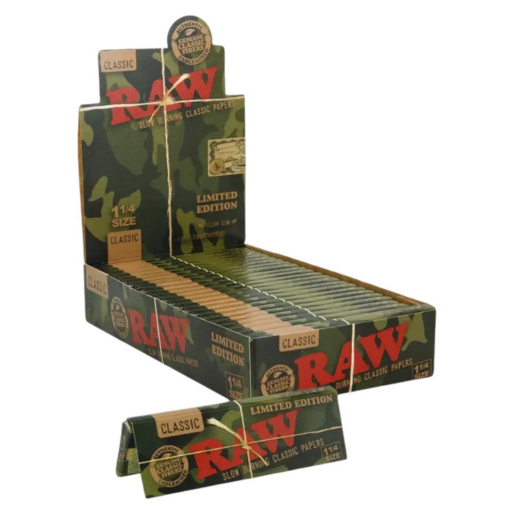 RAW Papers Classic Camo 11/4 Size