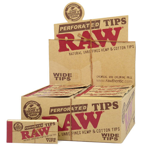 RAW Tips Wide Perforated