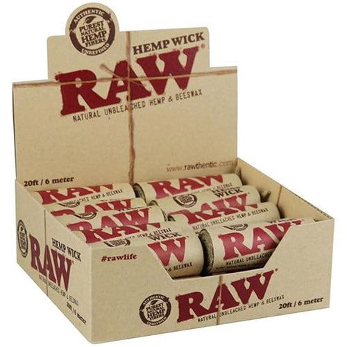 RAW RYO Accessories Hemp Wick  20ft