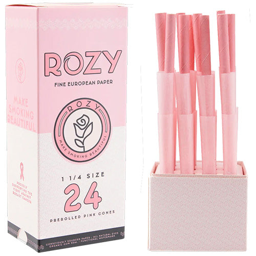 ROZY Cones Mini Bulk 11/4 Size  Pink