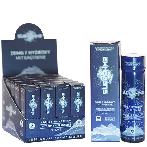 SUB-7-OHMZ Extracts & Drinks 7 Hydroxy Shots  20mg MIT