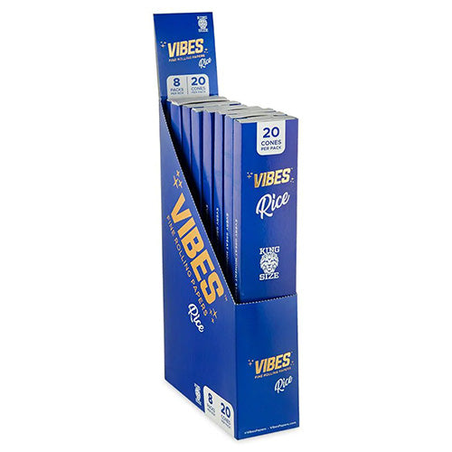 VIBES Cones Rice King Size 20-pack