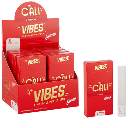 VIBES Cones Hemp The Cali 3g 3-pack