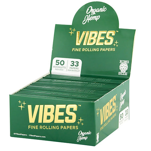 VIBES Papers Organic King Size