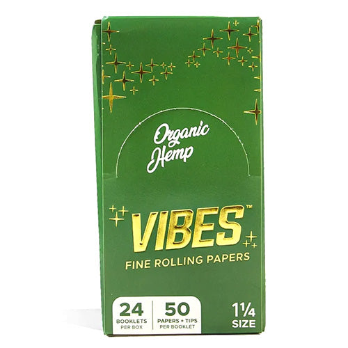 VIBES Papers Organic Papers + Tips 11/4 Size