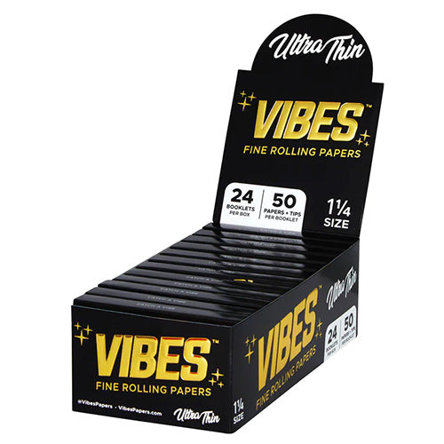 VIBES Papers Ultra Thin Papers + Tips 11/4 Size